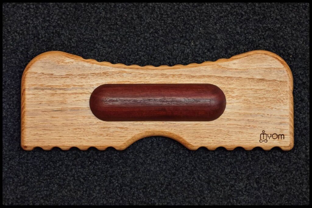 Oak & Jarrah MyOm with Manduka foam